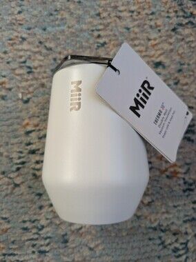 NWT MiiR 10oz White Double Insulation Stemless Wine Tumbler